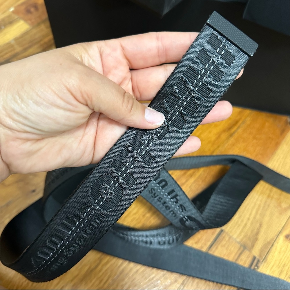 Black- Off-White utility belt